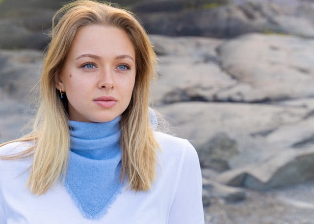 Nina Scarf (Azzurro)