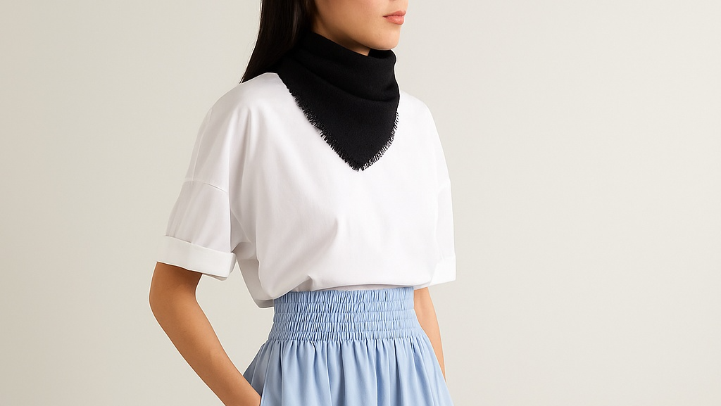 Nina Scarf (Nero)