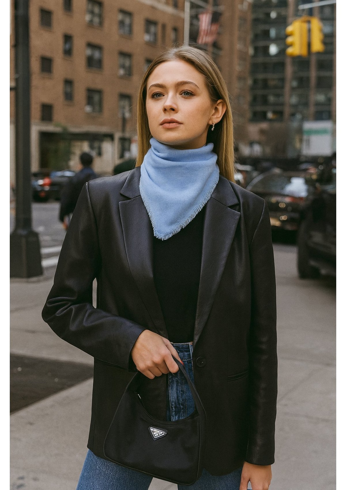 Nina Scarf (Azzurro)
